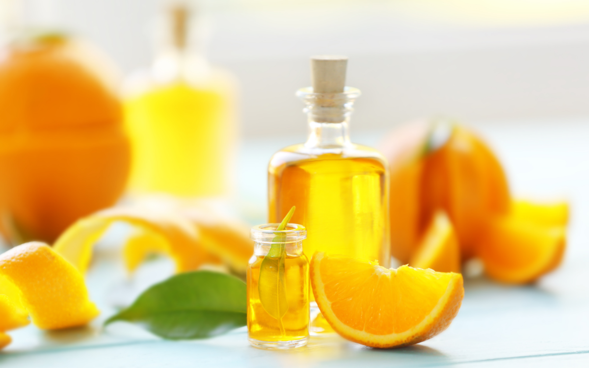 Sweet Orange essential oil banner