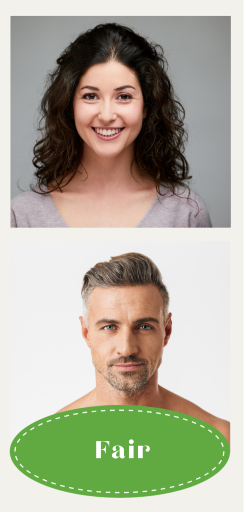 Skin Tone Type 2 Fair